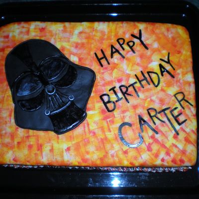 Darth Vader Cake