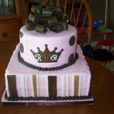 Pink & Brown Baby Shower