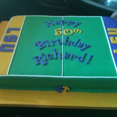 Lsu 50Th Bday Cake