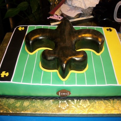 Saints Cake