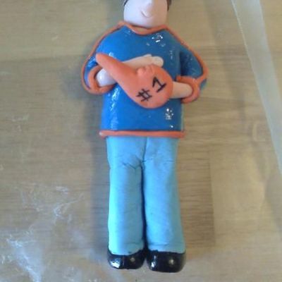 Wedding Topper For A Football Themed Wedding....groom