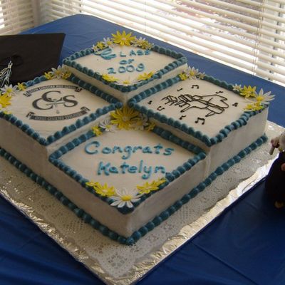 4 Square Tiered Graduation