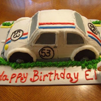 Herbie Car Cake
