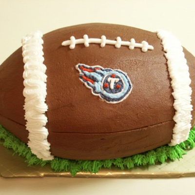 Titans Football Cake