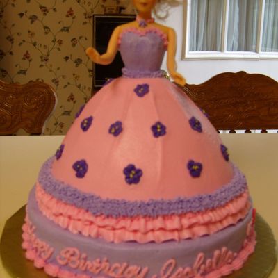 Barbie Doll Cake