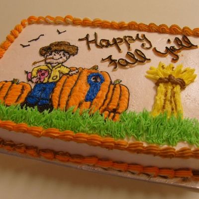 "happy Fall" Cake
