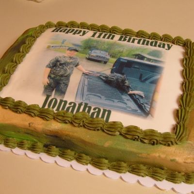 Camoflauge Birthday