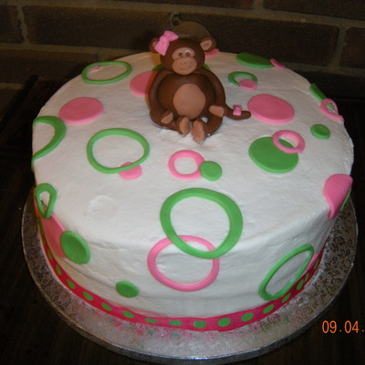 Pink And Green Monkey