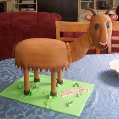 Original Cartoon Goat