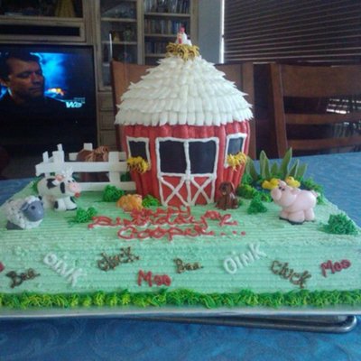 Barnyard Cake