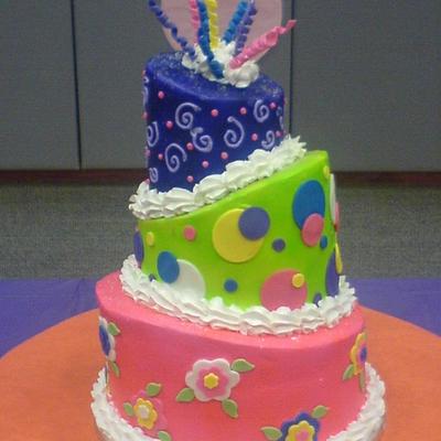 Topsy Turvy Cake/mad Hatter