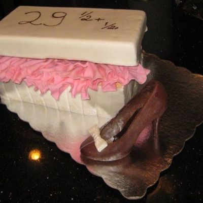 Shoe Box Cake
