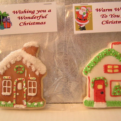 Christmas Cookie Houses