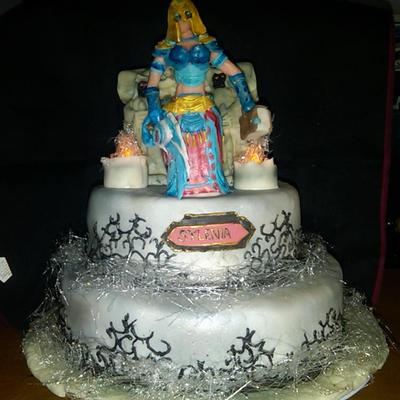 World Of Warcraft Character Cake