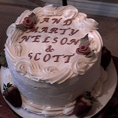 Satellite Birthday Cake