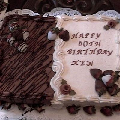 Half Chocolate/half White