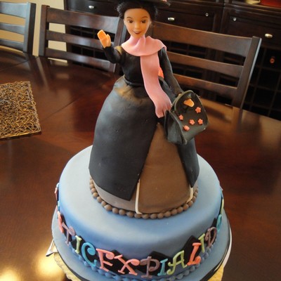 Mary Poppins Birthday Cake