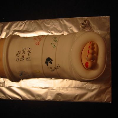 Happy Nurses Day Cast Cake