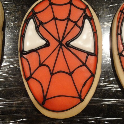 Spiderman Cookies