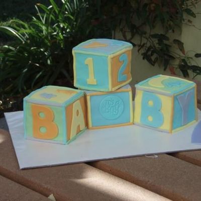 My Sister's Baby Shower Cake!