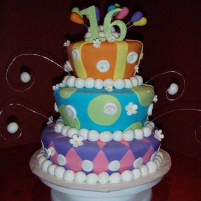 16Th Birthday Cake