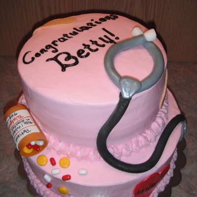 Nurse Graduation Cake