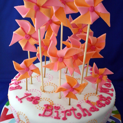 Pinwheel Cake