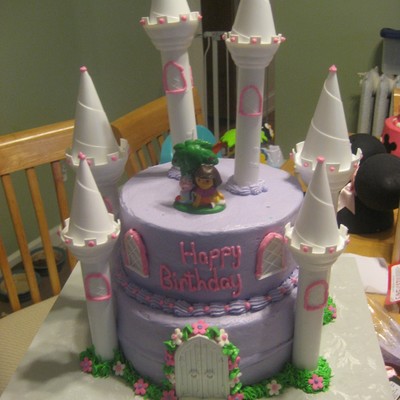 Dora Princess Cake