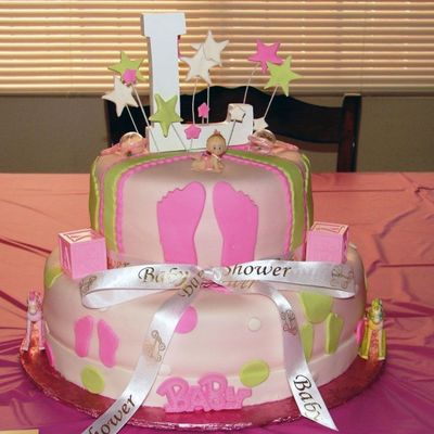 Baby Shower Baby Feet Theme