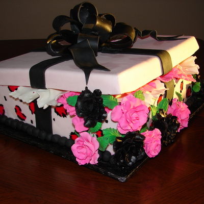 Leopard Print Birthday Present