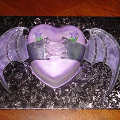 Heart With Bat Wings