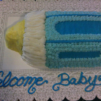 Baby Boy Cake