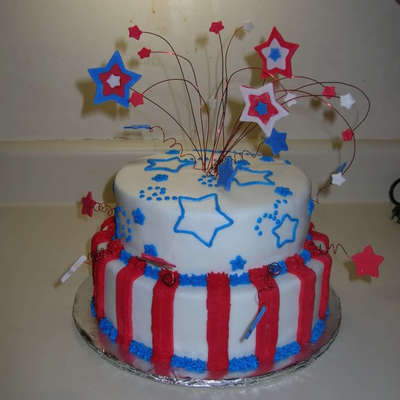 Independence Day Cake