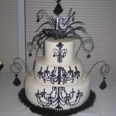 Chandelier Cake