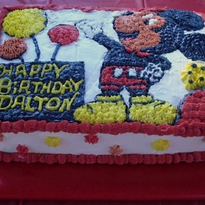 Mickey Brings A Gift