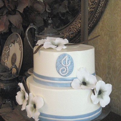 Dogwood Flowers Shower Cake