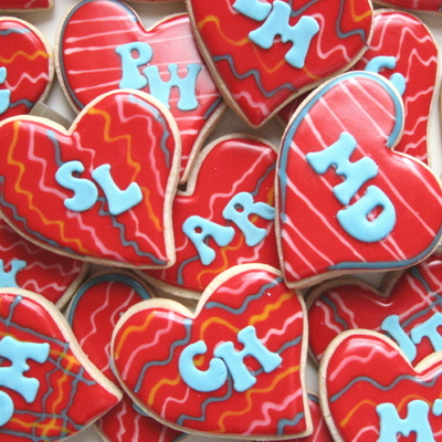 Valentine's Day Cookie Platter For Kids