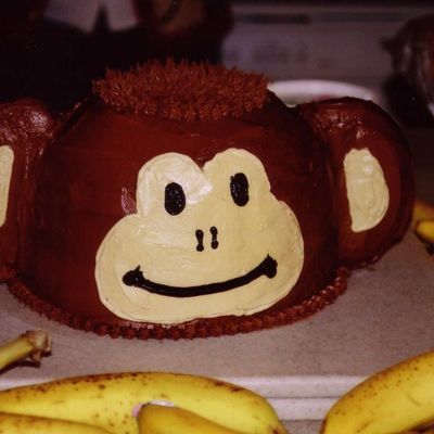 Monkey Birthday Cake