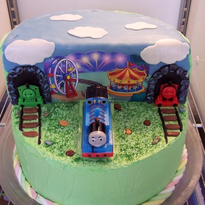 Thomas Stage Cake