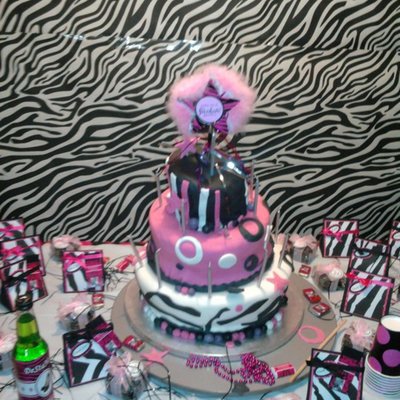 My Niece's 17 Bd Cake