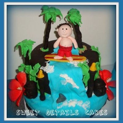 Hawaii Luau Cake