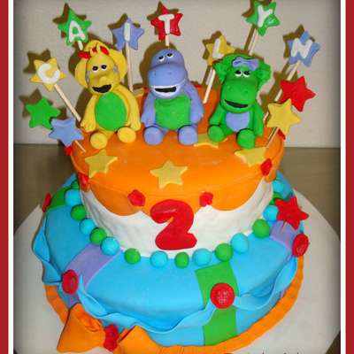 Barney And Friends Cake