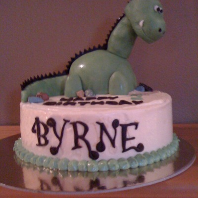 Dinosaur Cake For Byrne
