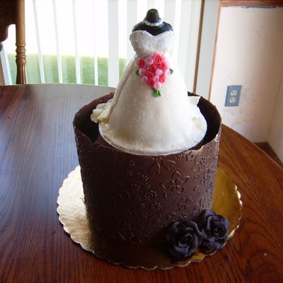 Nephews Fiancees Bridal Shower Cake