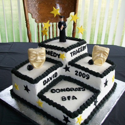 Sons's College Graduation Cake
