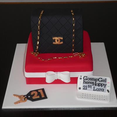 Designer 21St Cake