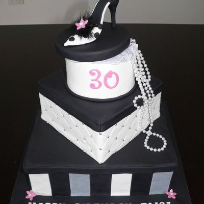 Present Boxs With Shoe On Top