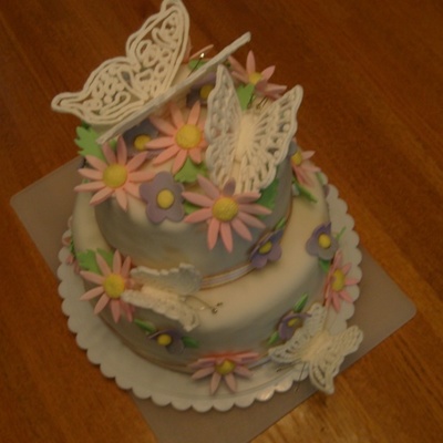 Butterflies And Flowers