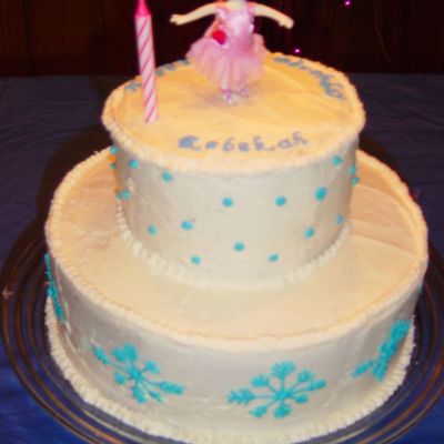 Angelina Ballerina Winter Cake