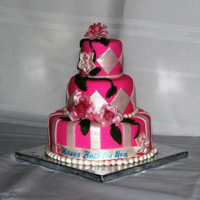 Tiered Birthday Cake